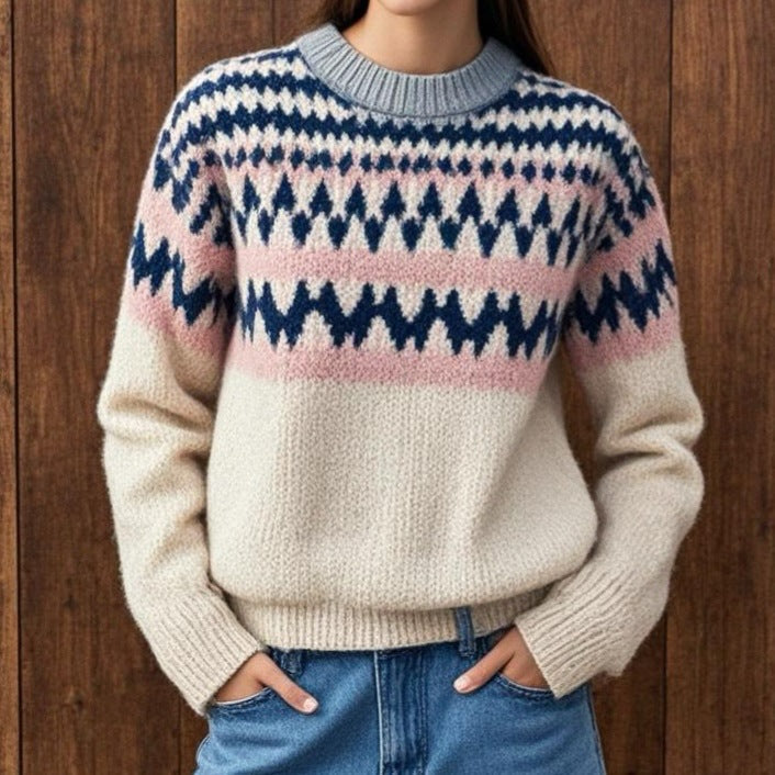 Diana™ | Stilfuld Strikket Sweater til Kvinder - Freya Kobenhavn