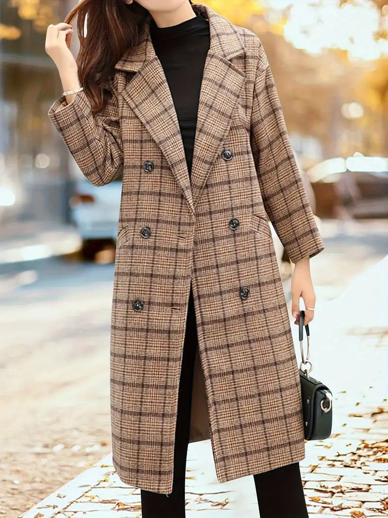 Kathrine | Elegant Og Stilfuld Vintertrenchcoat - Freya Kobenhavn