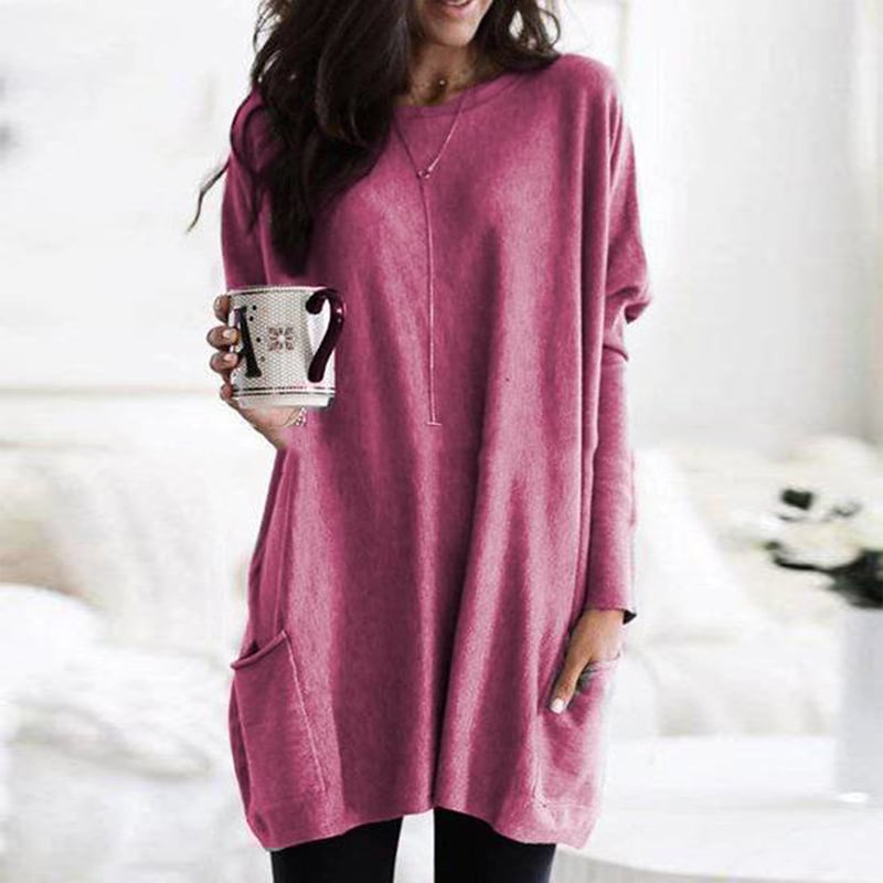 Vilhelmine | Behagelig Og Stilfuld Lang Sweater - Freya Kobenhavn