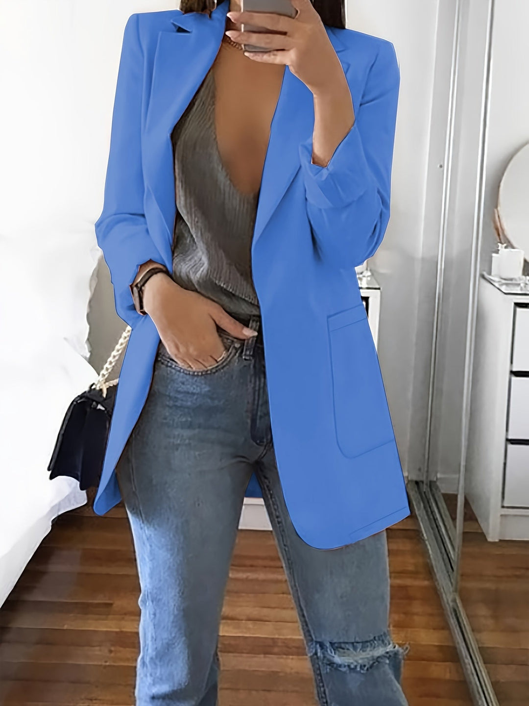 Karlotta | Elegant og stilfuld afslappet Blazer - Freya Kobenhavn