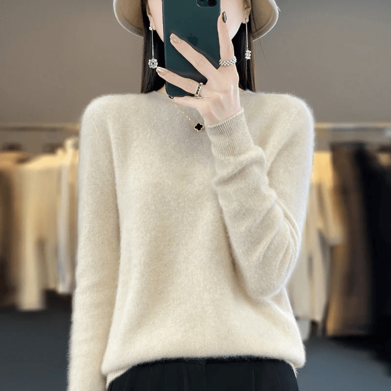 Gudrun™ | Blød Strikket Pullover Sweater - Freya Kobenhavn