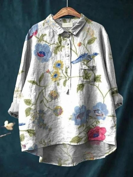Donna™ | Bluse med Blomsterprint - Freya Kobenhavn