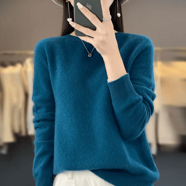 Gudrun™ | Blød Strikket Pullover Sweater - Freya Kobenhavn