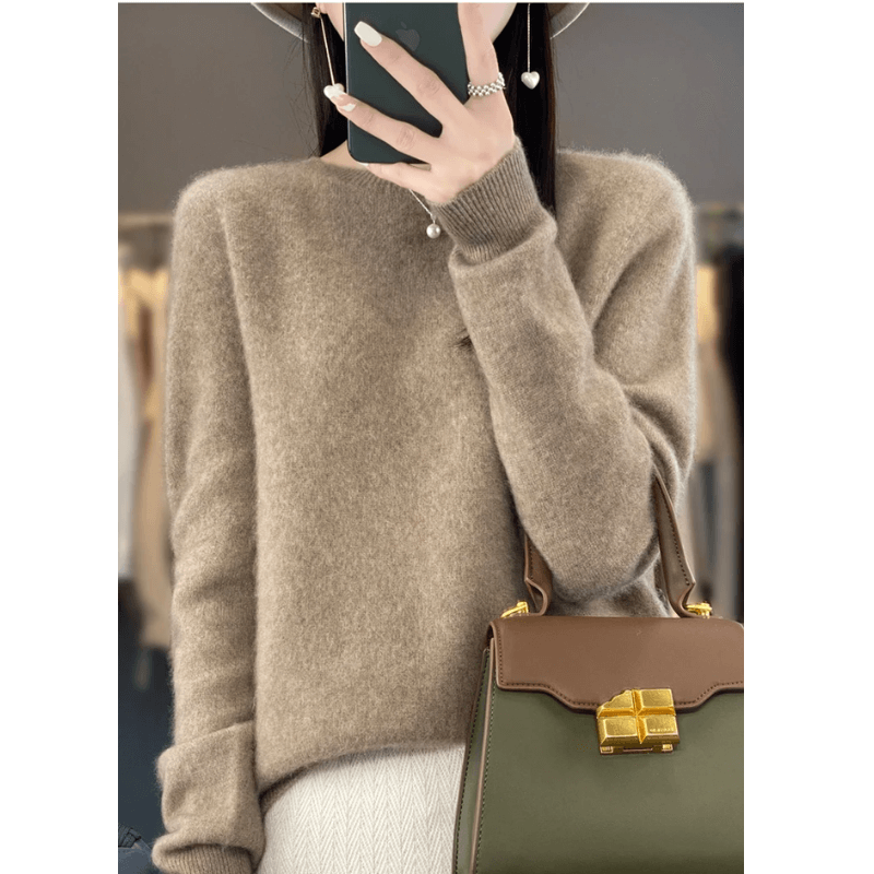 Gudrun™ | Blød Strikket Pullover Sweater - Freya Kobenhavn