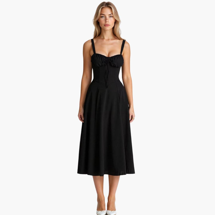 Gisela | Elegant Bustier Midikjole