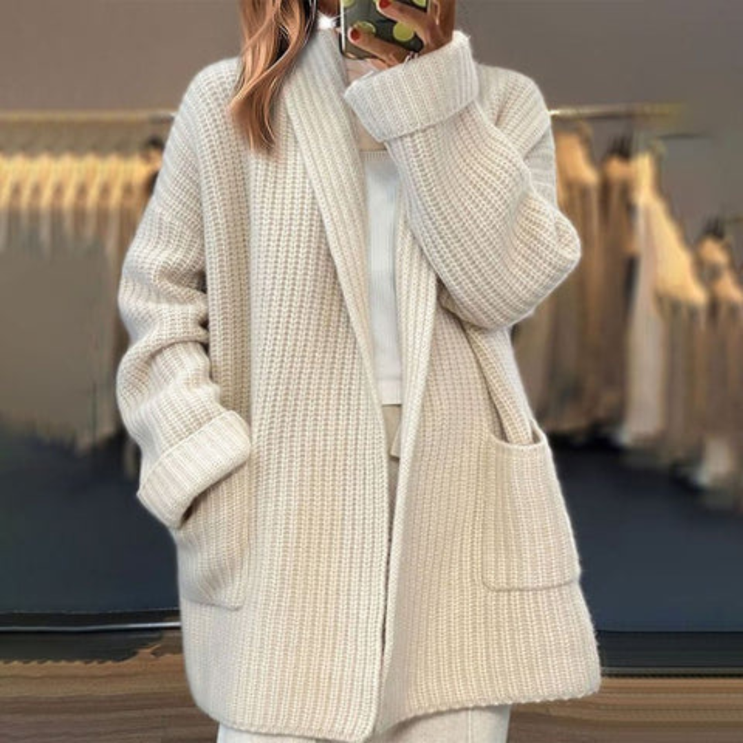 Jonna™ | Hyggelig Åben Cardigan - Freya Kobenhavn