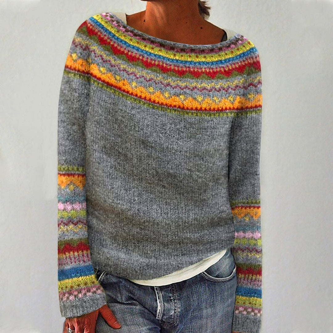 Rachele™ | Retro-efterårspullover - Freya Kobenhavn