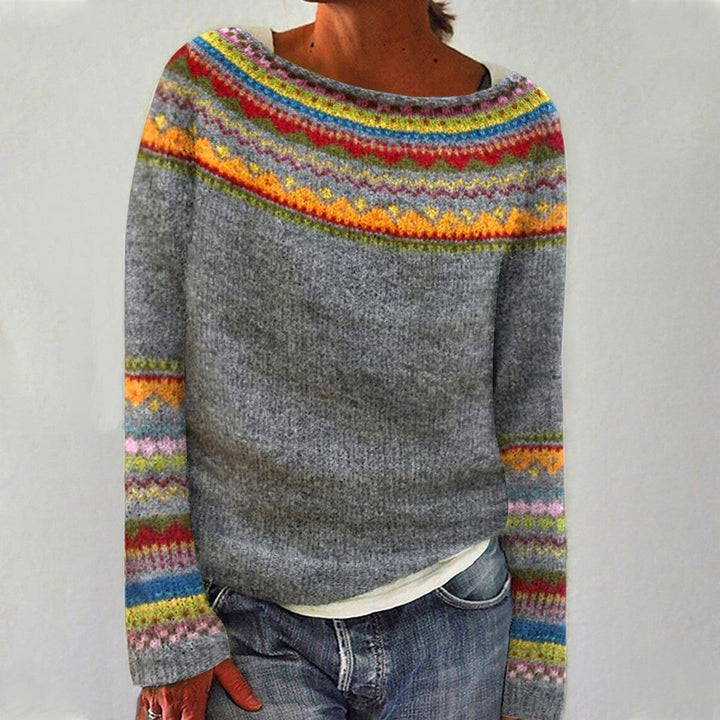 Rachele™ | Retro-efterårspullover - Freya Kobenhavn