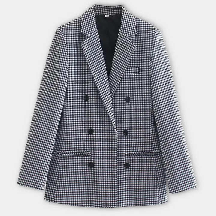 Alina | Vinter Dame Dobbeltknappet Blazer - Freya Kobenhavn