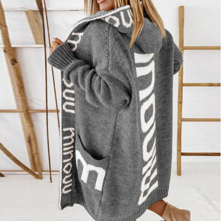 Milou™ | Stilig Cardigan i Overstørrelse - Freya Kobenhavn