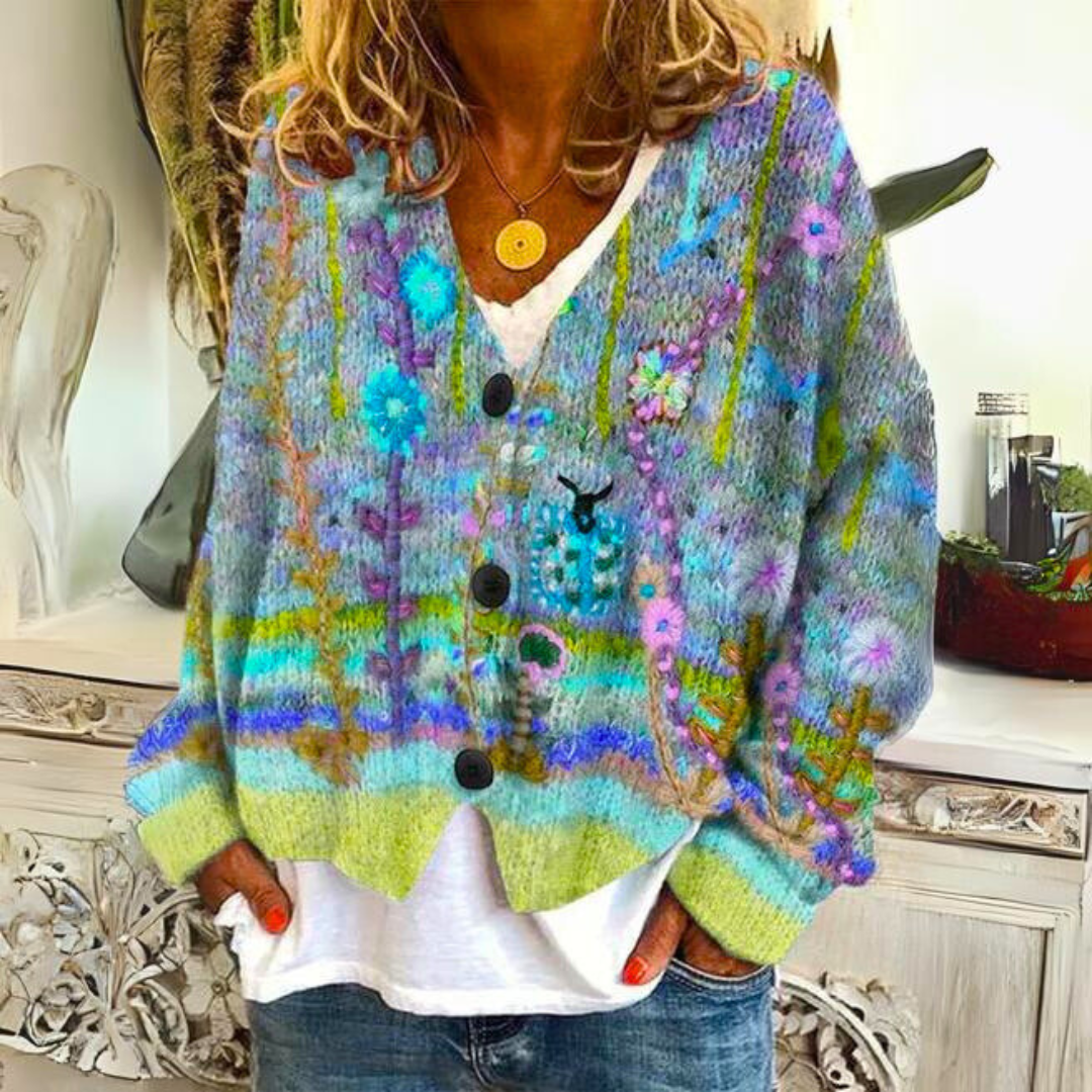 Frederikke | Stilfuld Og Behagelig Blød Cardigan - Freya Kobenhavn