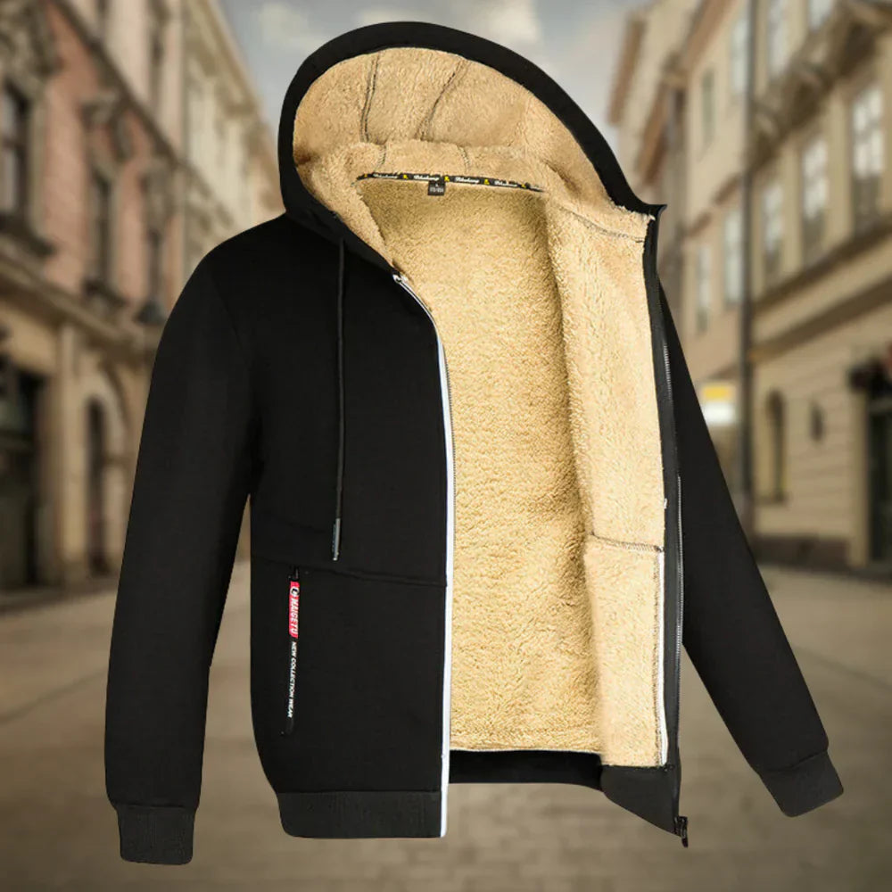 Fabian™ | Herrehættetrøje i fleece - Freya Kobenhavn