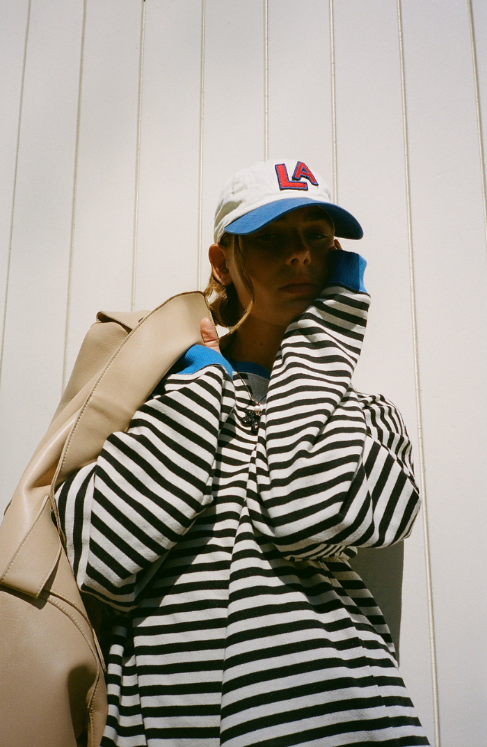 Lena™ | Oversized stribet sweater - Freya Kobenhavn
