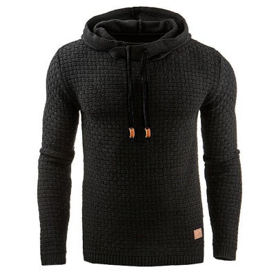 Claus | Herre Hoodie med Struktur og Justerbar Hætte - Freya Kobenhavn