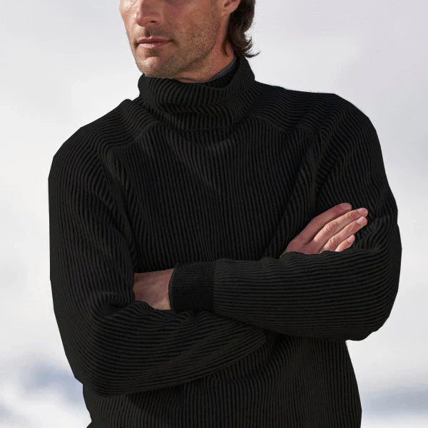 Morten | Herre Turtleneck Striktrøje - Freya Kobenhavn