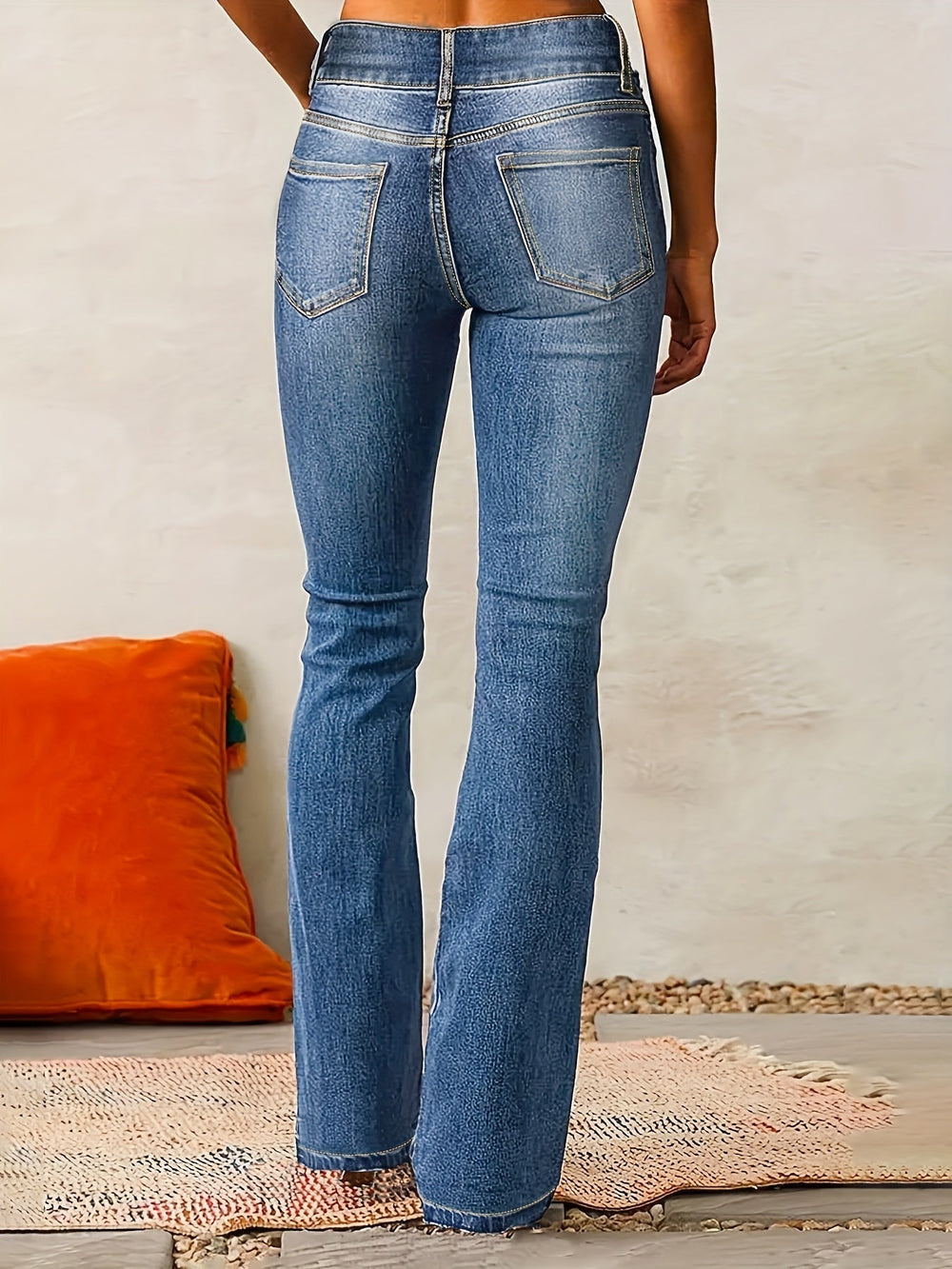 mina | Højtaljede Dame Flared Jeans til Foråret - Freya Kobenhavn