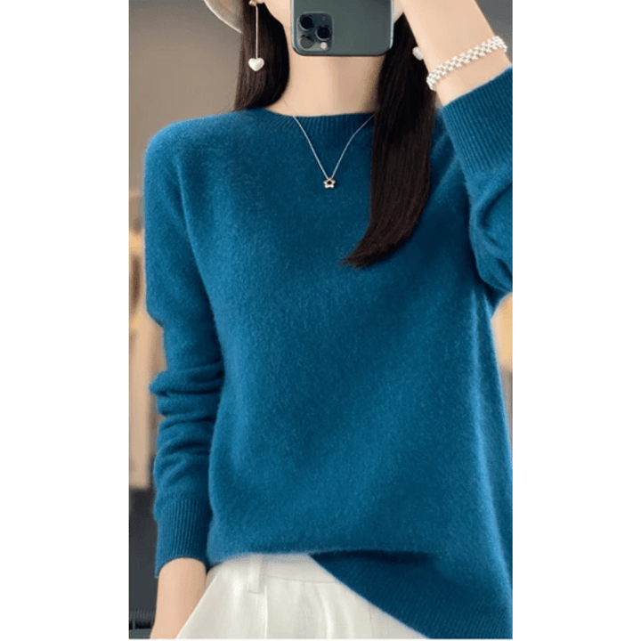 Gudrun™ | Blød Strikket Pullover Sweater - Freya Kobenhavn