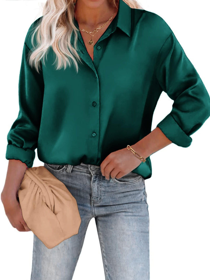 Noelia | Afslappet Og Elegant Skjortebluse Med Knapper - Freya Kobenhavn