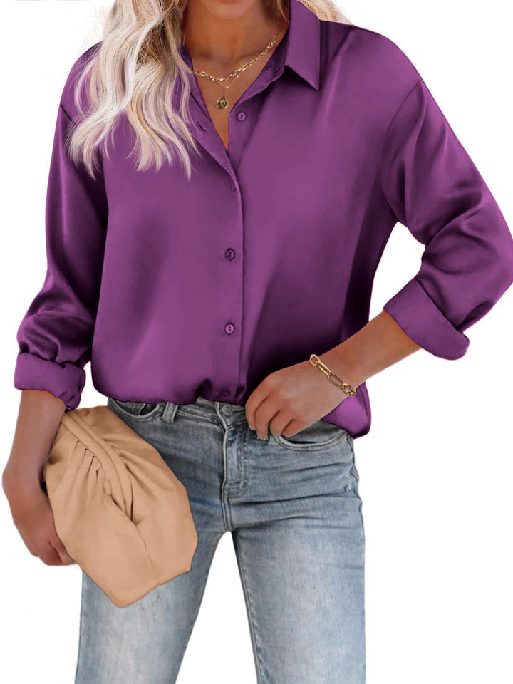 Noelia | Afslappet Og Elegant Skjortebluse Med Knapper - Freya Kobenhavn