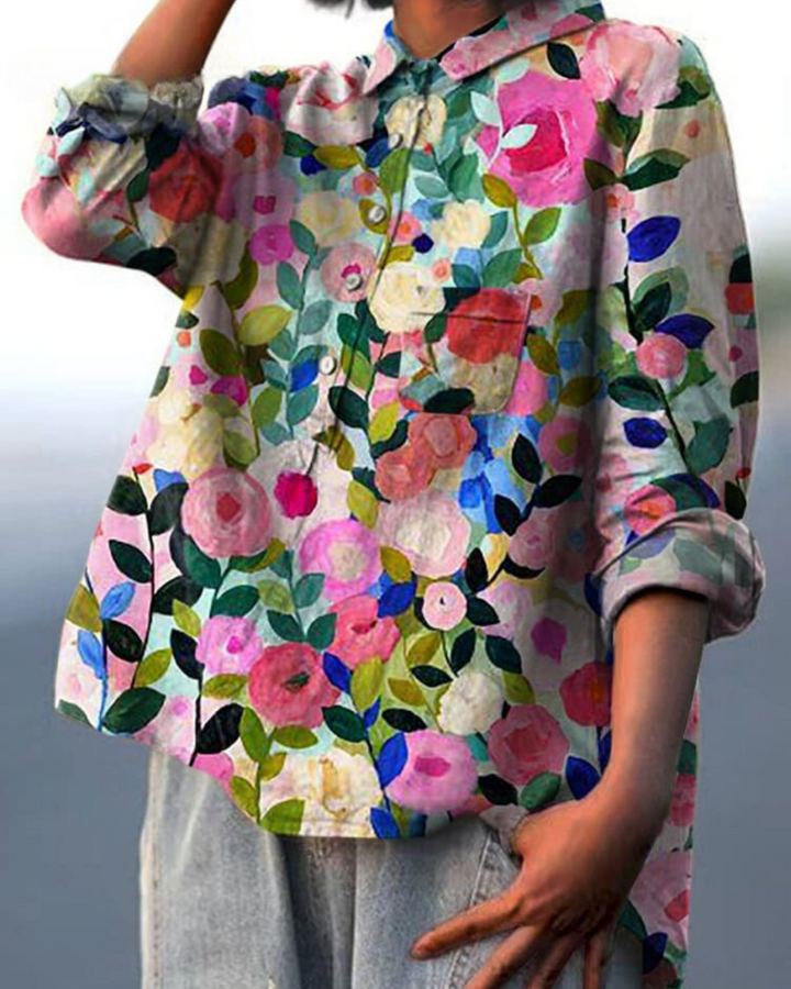 Donna™ | Bluse med Blomsterprint - Freya Kobenhavn