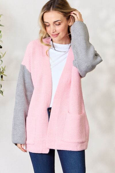 Bertel | Dame Vinter Cardigan med Colorblock Design - Freya Kobenhavn