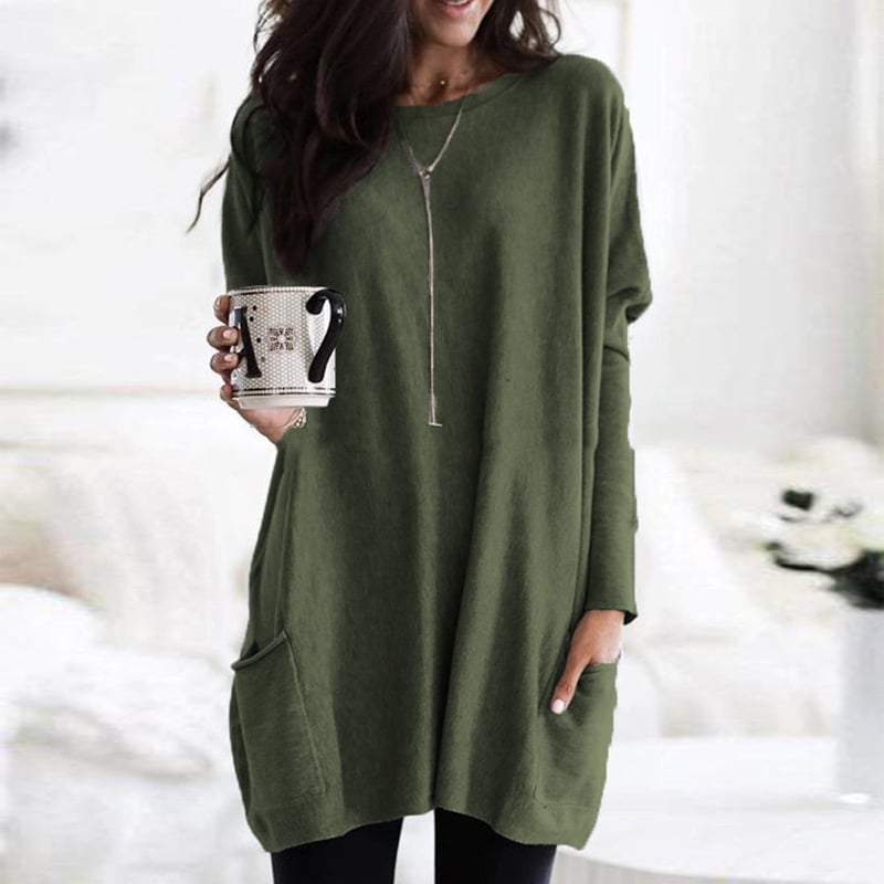 Vilhelmine | Behagelig Og Stilfuld Lang Sweater - Freya Kobenhavn