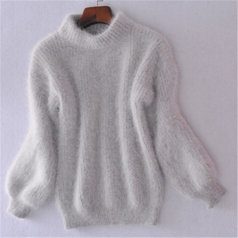 Frida | Blød Sweater med Puffærmer - Freya Kobenhavn
