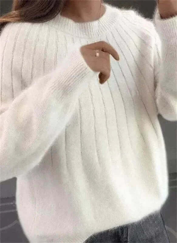 Claire™ | Hyggelig Ribstrikket Pullover - Freya Kobenhavn