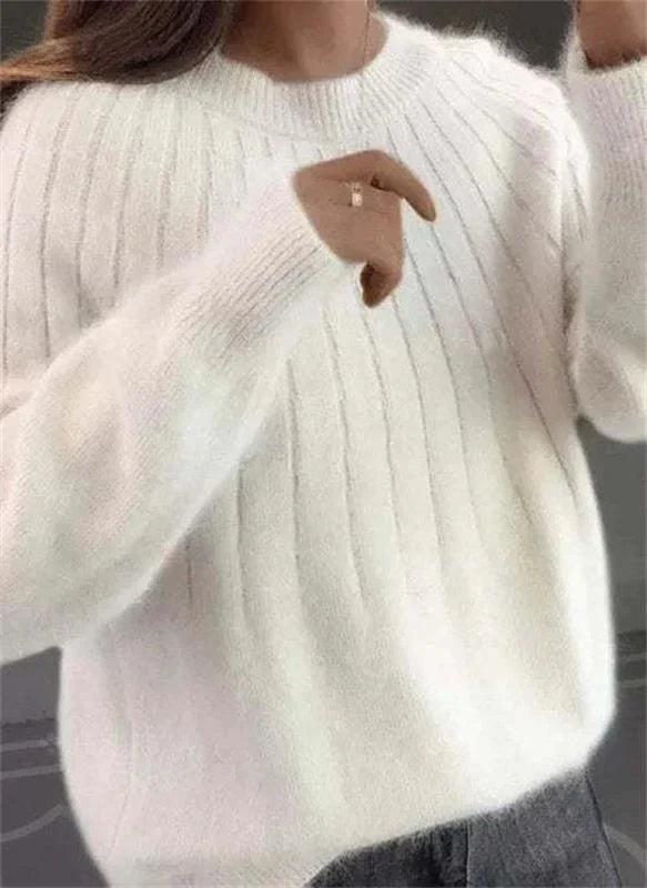 Karina™ | Hyggelig Ribstrikket Sweater - Freya Kobenhavn