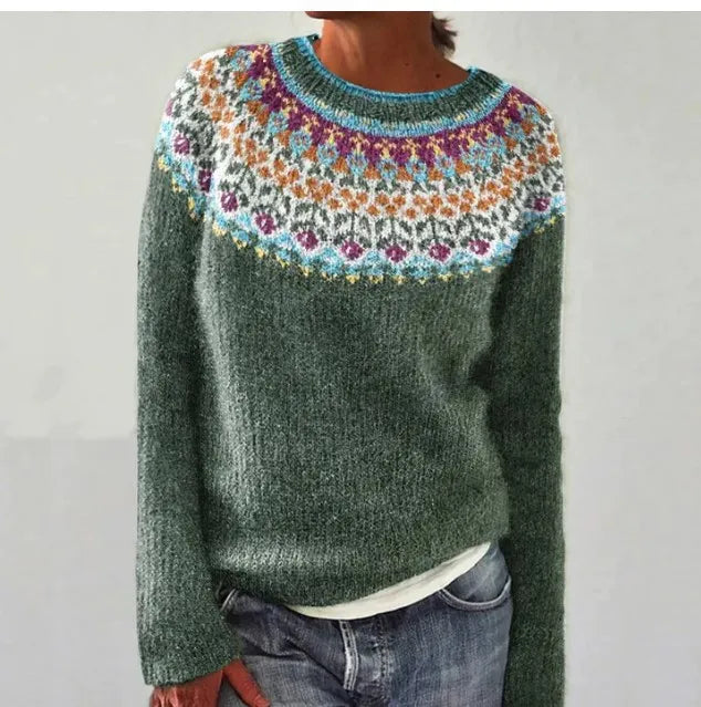 Rachele™ | Retro-efterårspullover - Freya Kobenhavn