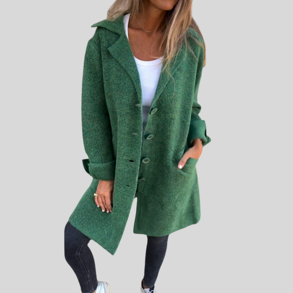 Augusta | Elegant Og Stilfuld Lang Vinterfrakke - Freya Kobenhavn