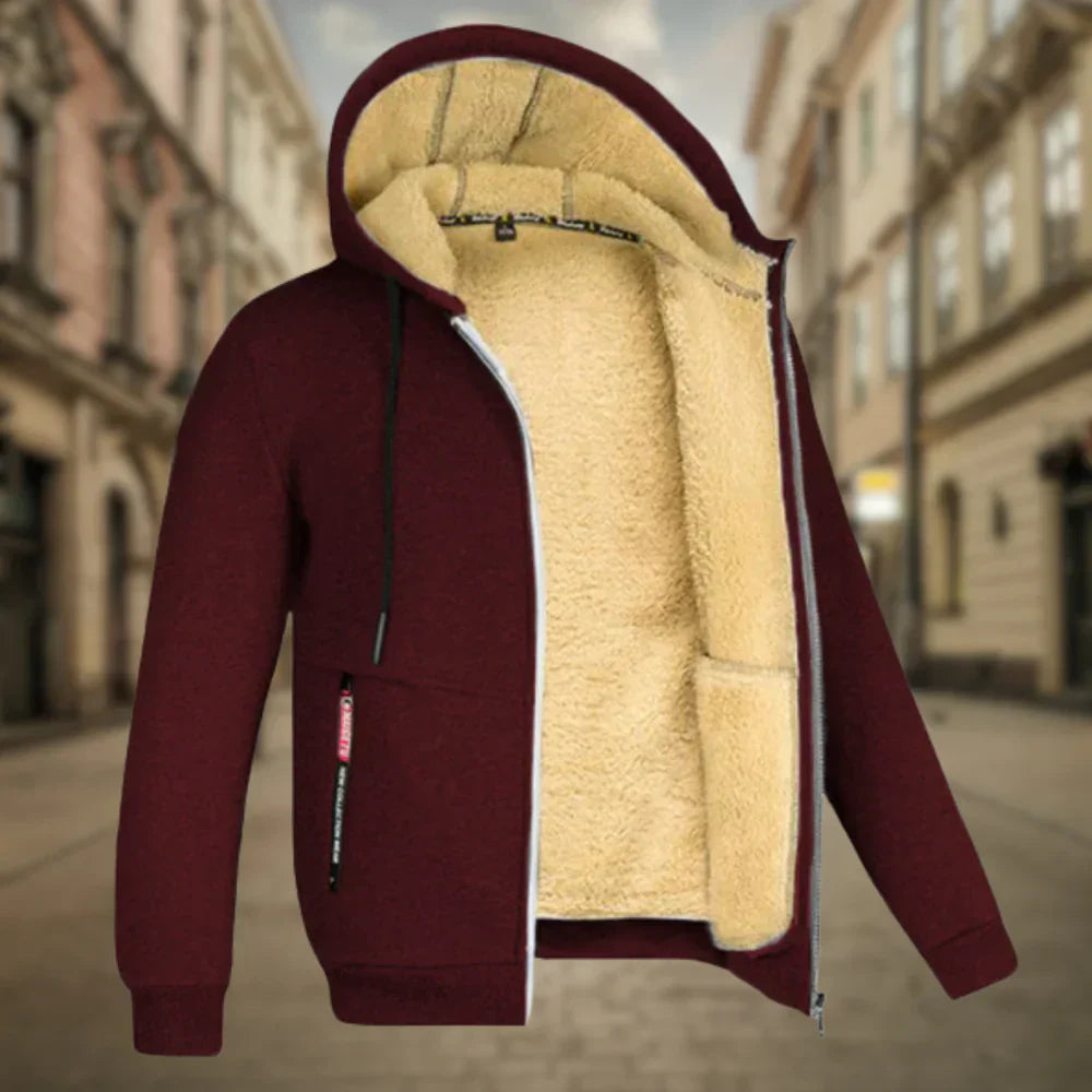 Fabian™ | Herrehættetrøje i fleece - Freya Kobenhavn