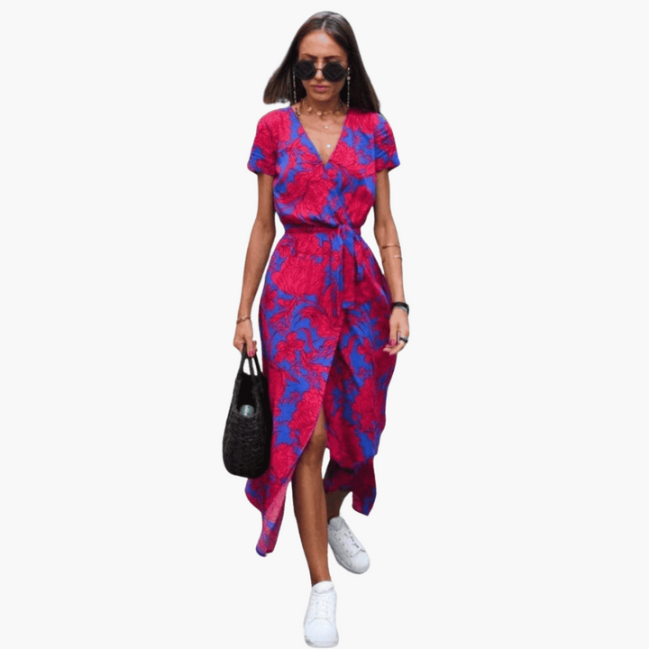 Pina™ | Elegant slå-om-kjole - Freya Kobenhavn