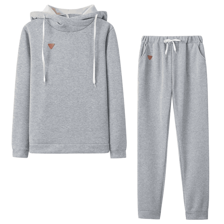 Birthe | Dame Komfortabelt Hoodie Sæt Med Bukser - Freya Kobenhavn