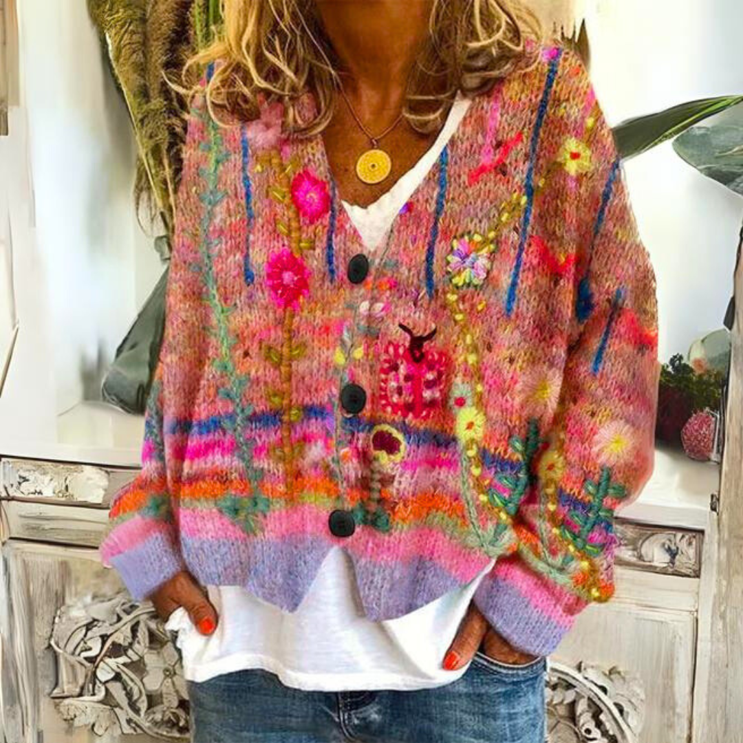 Frederikke | Stilfuld Og Behagelig Blød Cardigan - Freya Kobenhavn