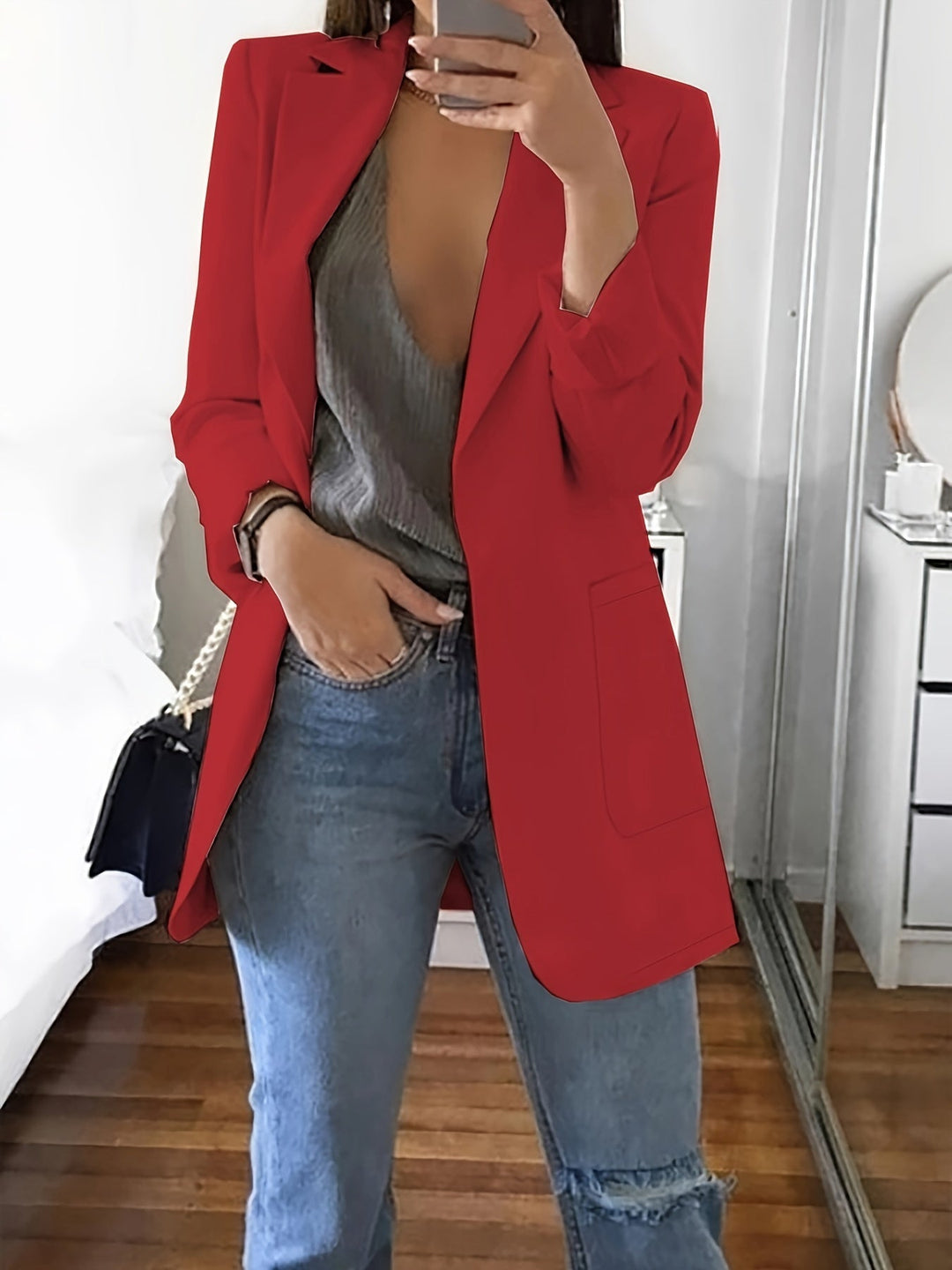 Karlotta | Elegant og stilfuld afslappet Blazer - Freya Kobenhavn
