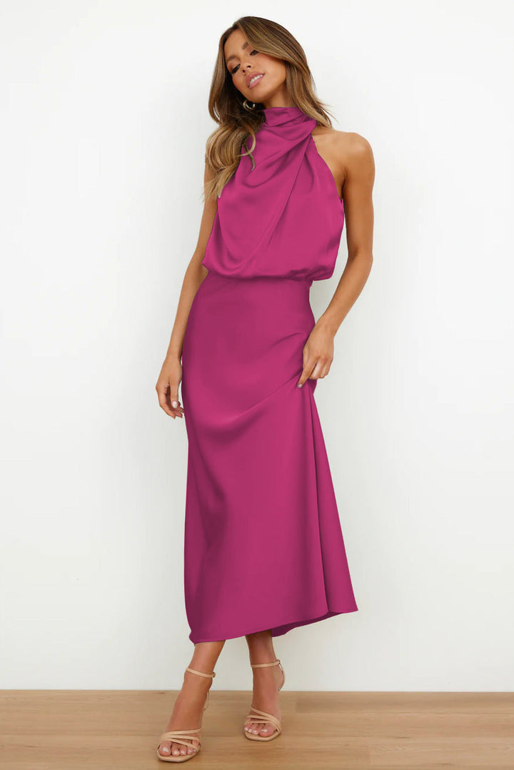 Josepha | Elegant Og Stilfuld Satinkjole - Freya Kobenhavn