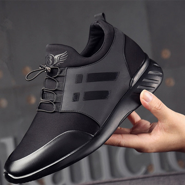 Kornelius | Herre Slip-On Sneakers med Elastiske Snørebånd - Freya Kobenhavn