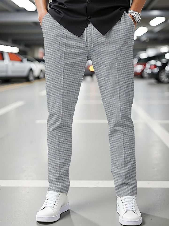 Einar | Herrebukser med Snørelukning og Slim Fit - Freya Kobenhavn