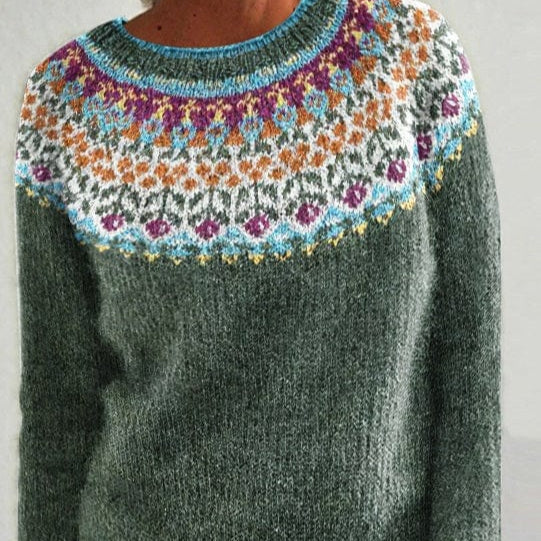 Jonna | Stilfuld Og Behagelig V-Hals Sweater - Freya Kobenhavn