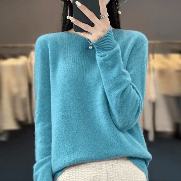 Gudrun™ | Blød Strikket Pullover Sweater - Freya Kobenhavn