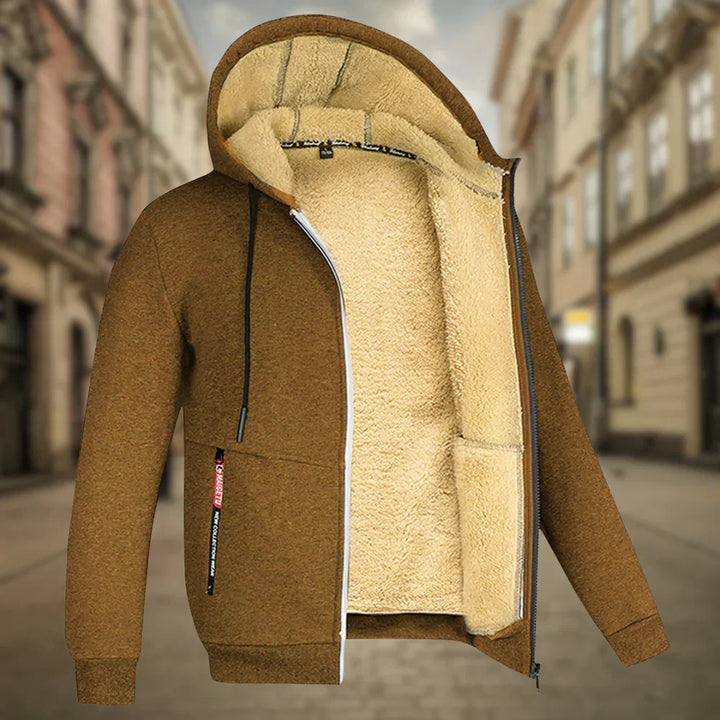 Fabian™ | Herrehættetrøje i fleece - Freya Kobenhavn