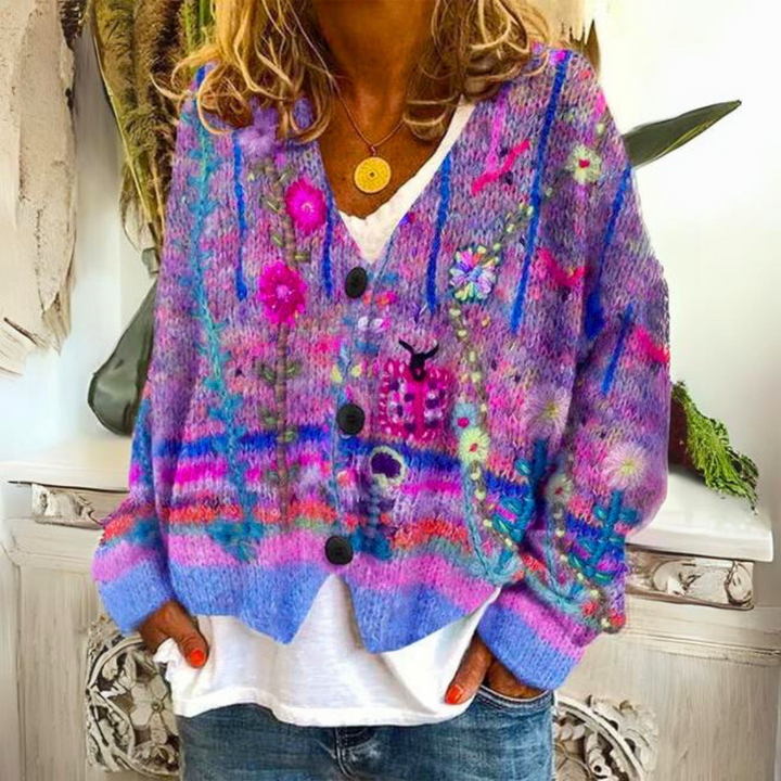 Frederikke | Stilfuld Og Behagelig Blød Cardigan - Freya Kobenhavn