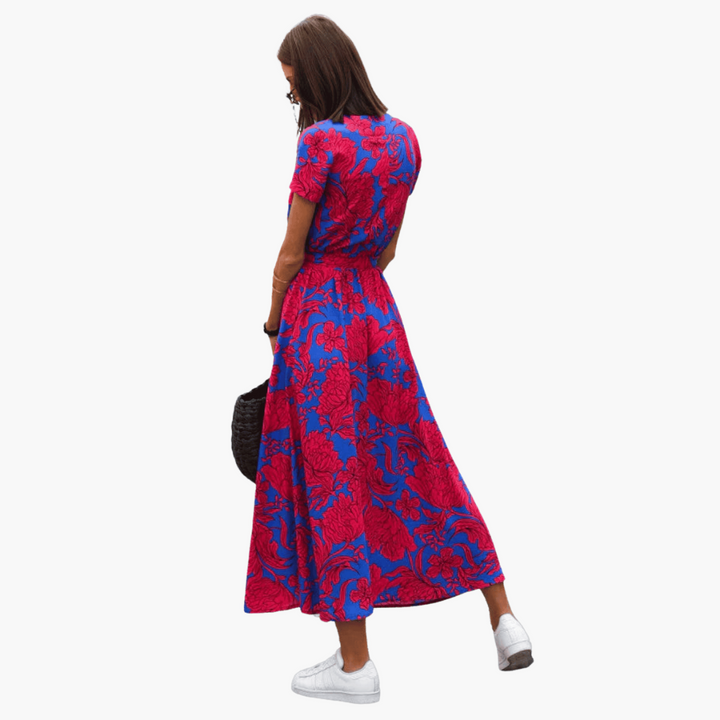 Pina™ | Elegant slå-om-kjole - Freya Kobenhavn