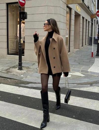 Grethe | Stilfuld Og Behagelig Oversized Vinterfrakke - Freya Kobenhavn