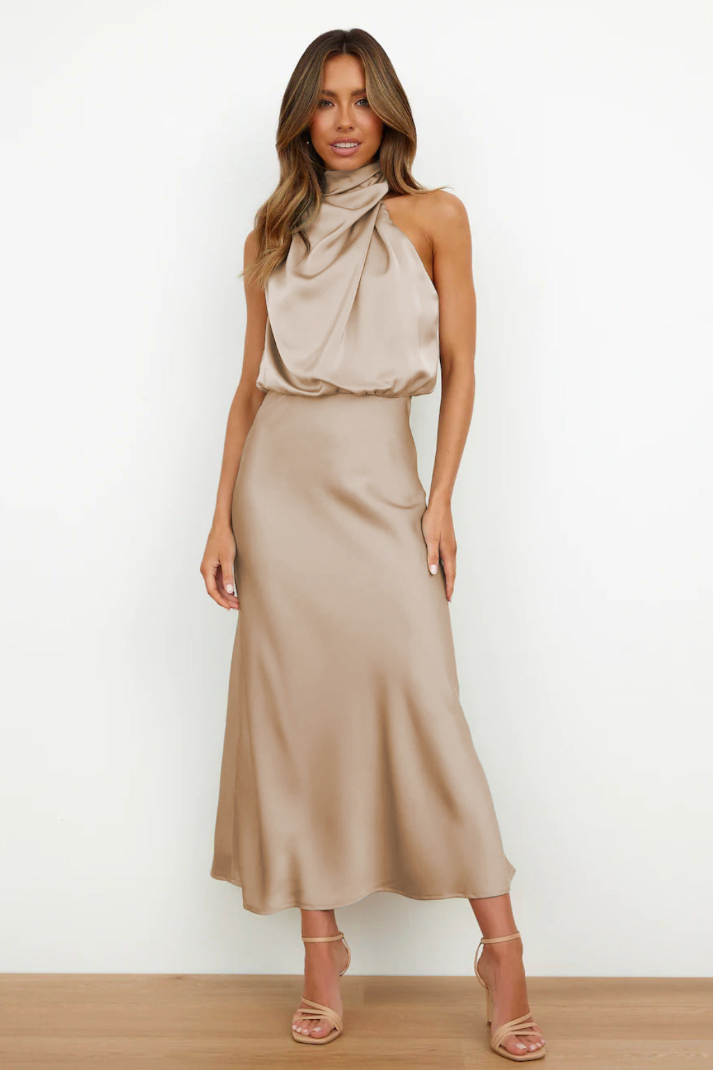 Josepha | Elegant Og Stilfuld Satinkjole - Freya Kobenhavn