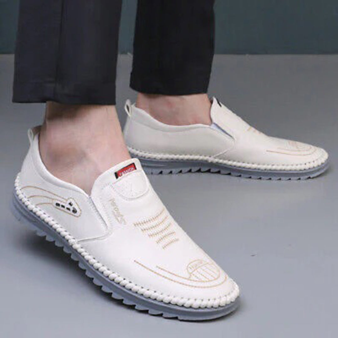Norbert | Herresko i Læder med Slip-On og Komfortpasform - Freya Kobenhavn
