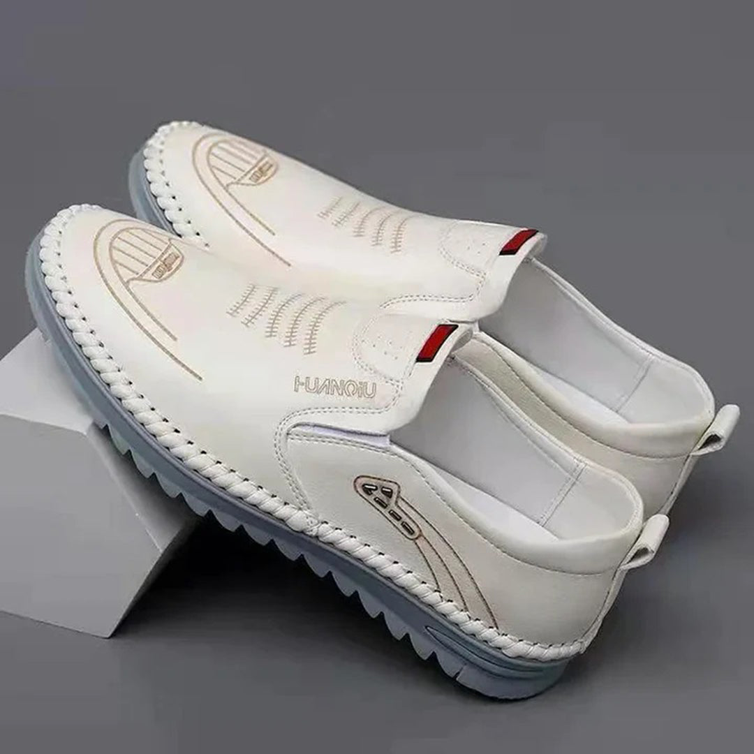 Norbert | Herresko i Læder med Slip-On og Komfortpasform - Freya Kobenhavn