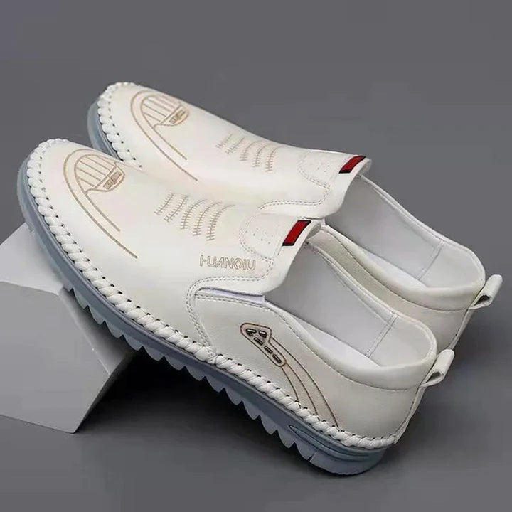 Norbert | Herresko i Læder med Slip-On og Komfortpasform - Freya Kobenhavn