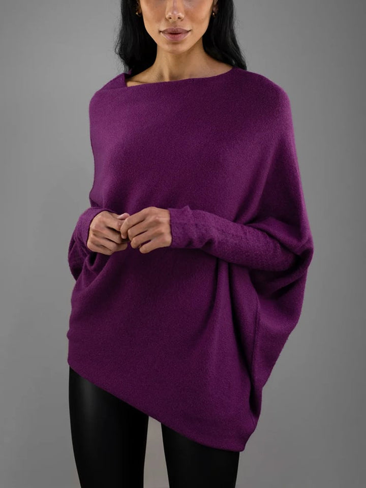 Johanne | Dame Off-Shoulder Sweater med Løs Pasform - Freya Kobenhavn